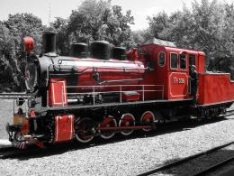 Red Locomotive